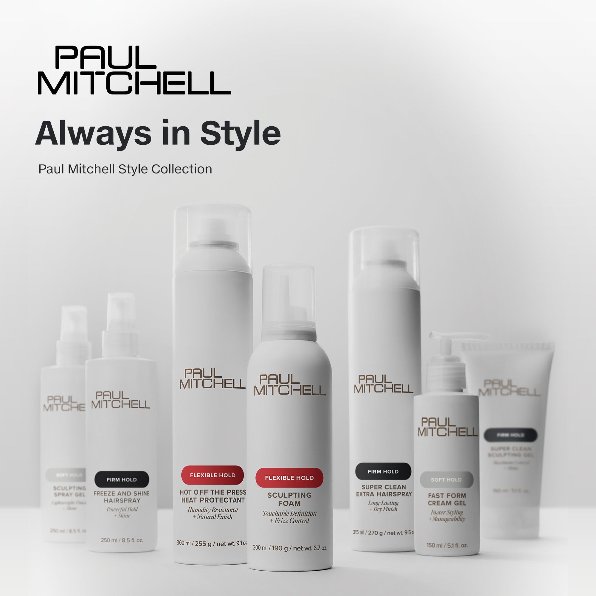 Paul Mitchell salon exclusive super clean gel showing premium ingredients and directions