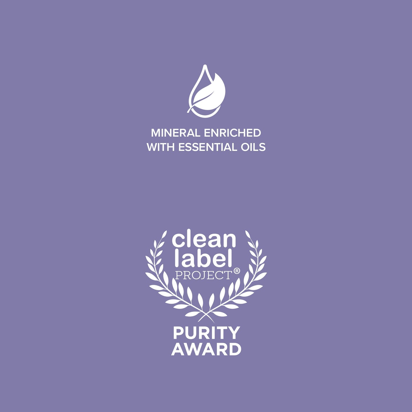 Crystal Essence unisex lavender white tea deodorant bottle shown from a side angle