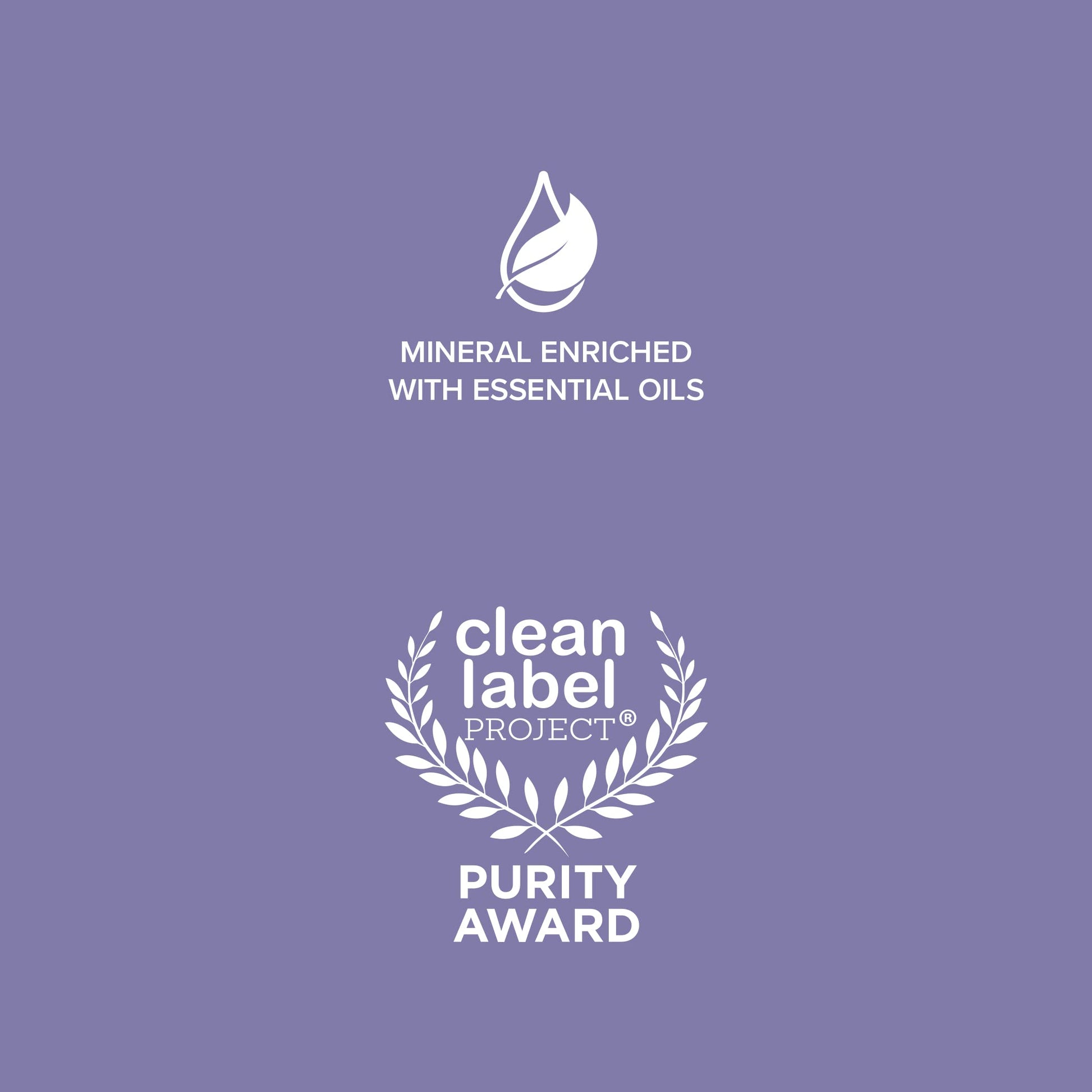 Crystal Essence unisex lavender white tea deodorant bottle shown from a side angle