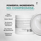 Gentlemen Republic professional hair gel back label displaying directions and ingredients list