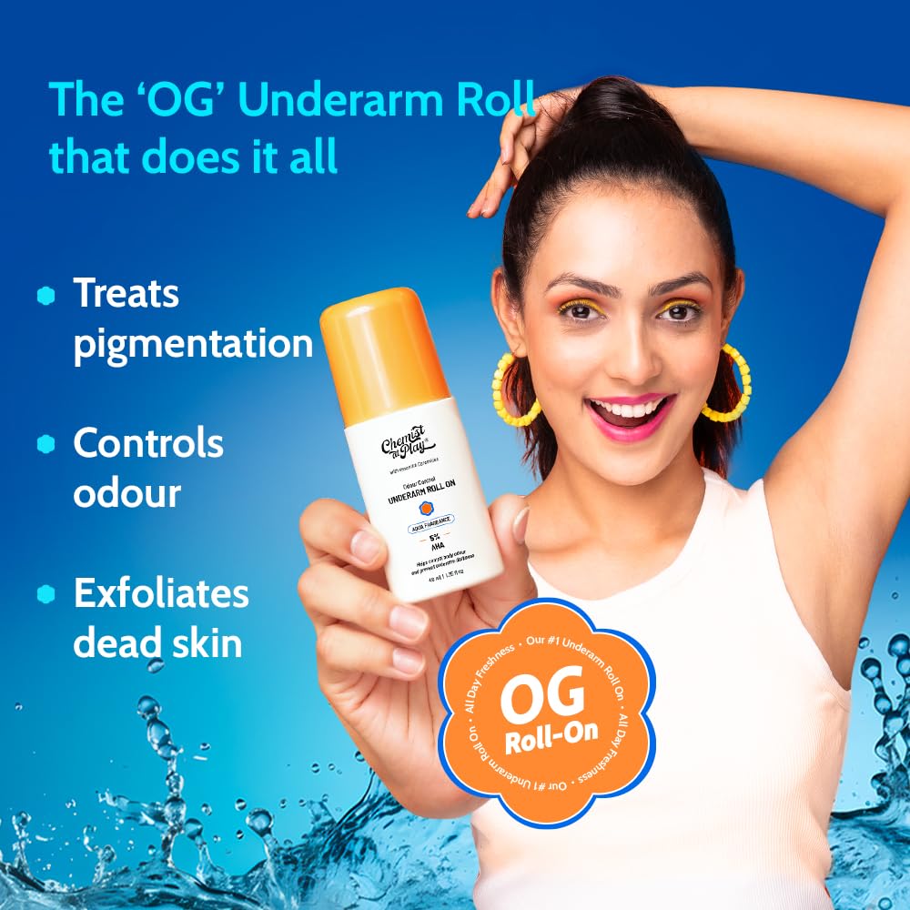 Chemist At Play UnderArm Roll On texture application demo