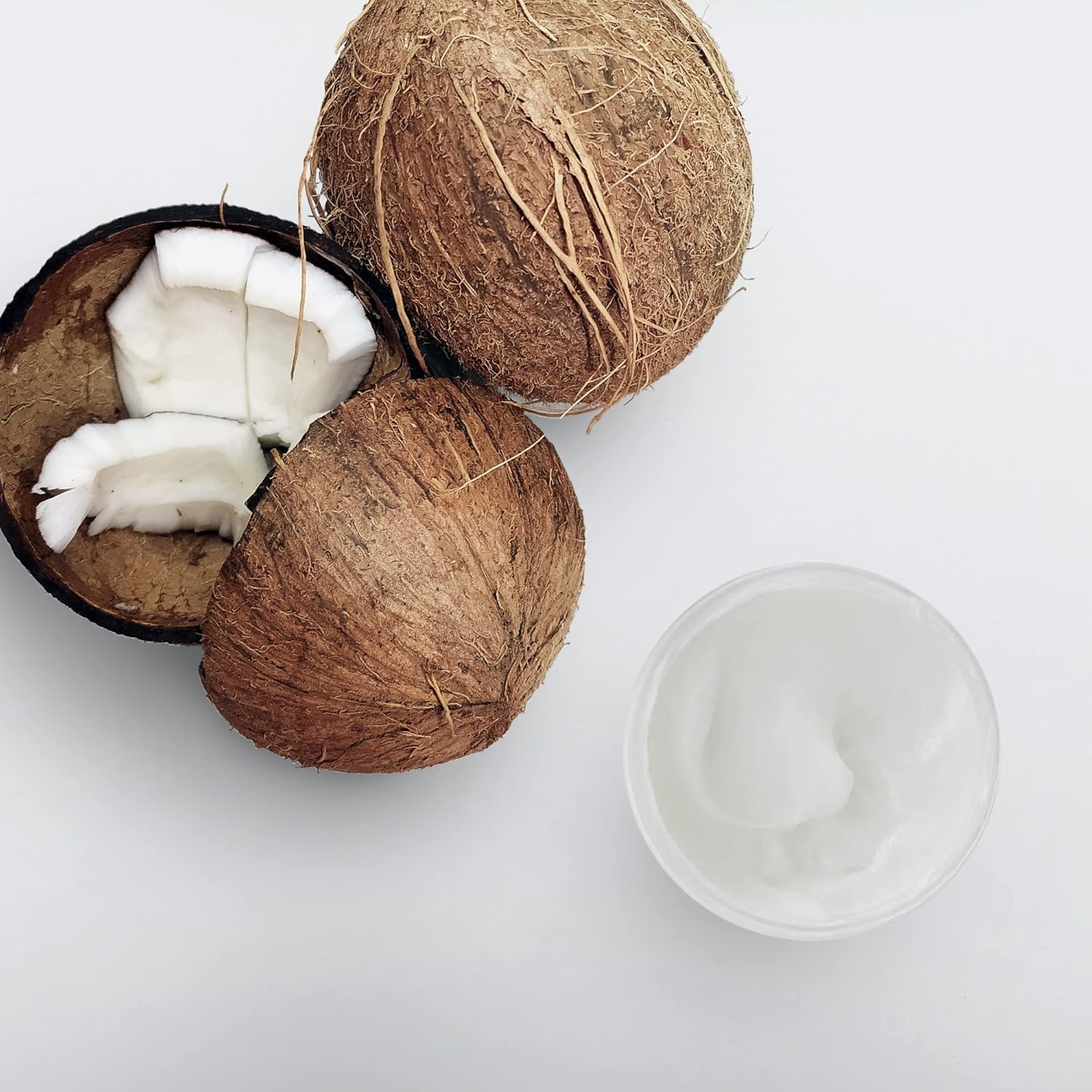 Back label of Eco Style coconut oil styling gel with usage instructions and details