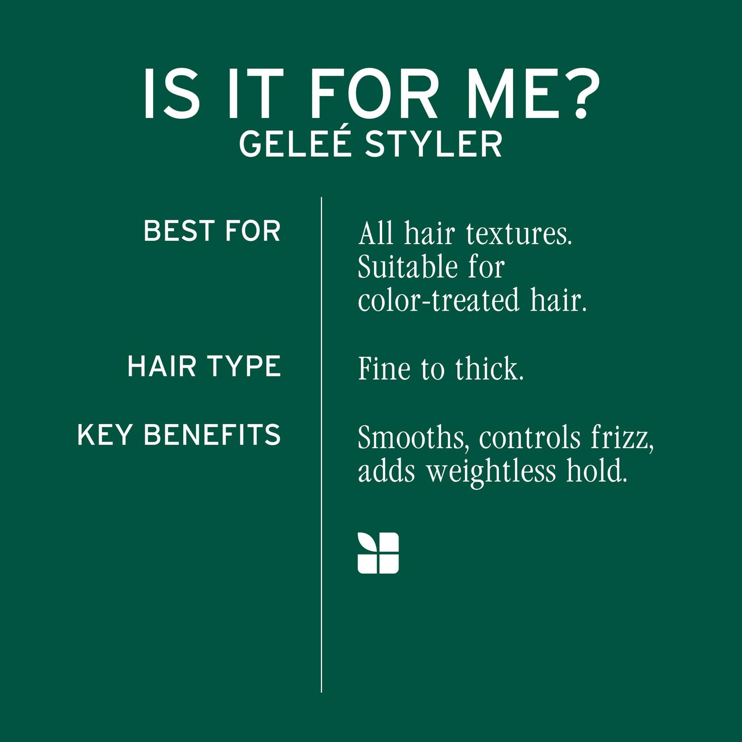 Biolage firm hold styling gel for frizz control and slicked back hairstyles
