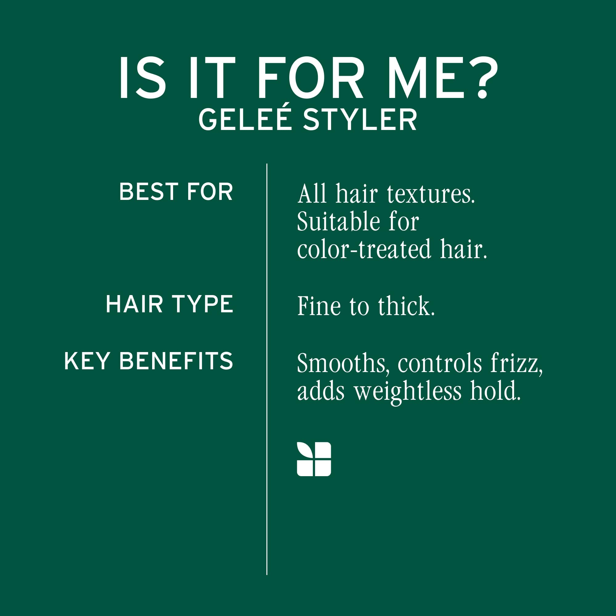 Biolage firm hold styling gel for frizz control and slicked back hairstyles