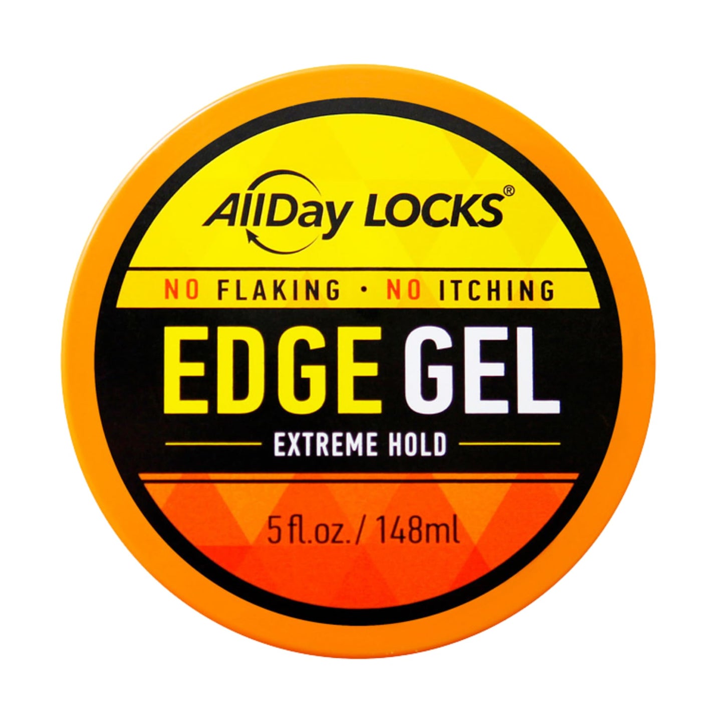 AllDay Locks hair styling gel for sleeking baby hairs and edge control.