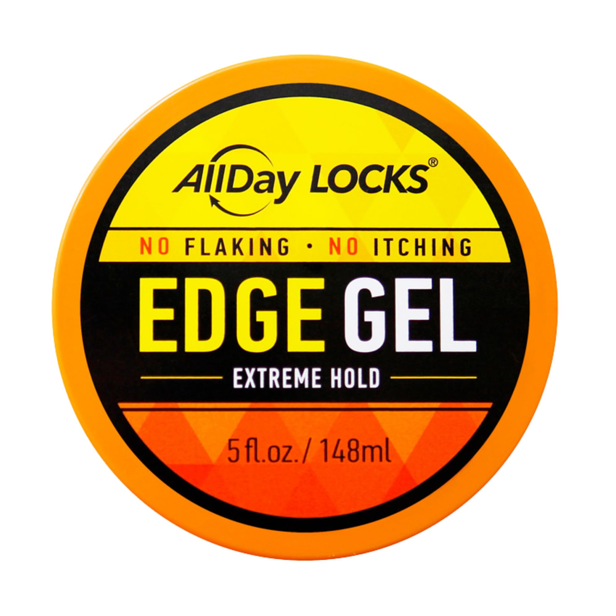 AllDay Locks hair styling gel for sleeking baby hairs and edge control.