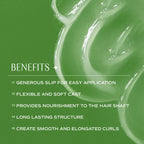 Innersense non toxic clean beauty curl memory gel packaging texture closeup
