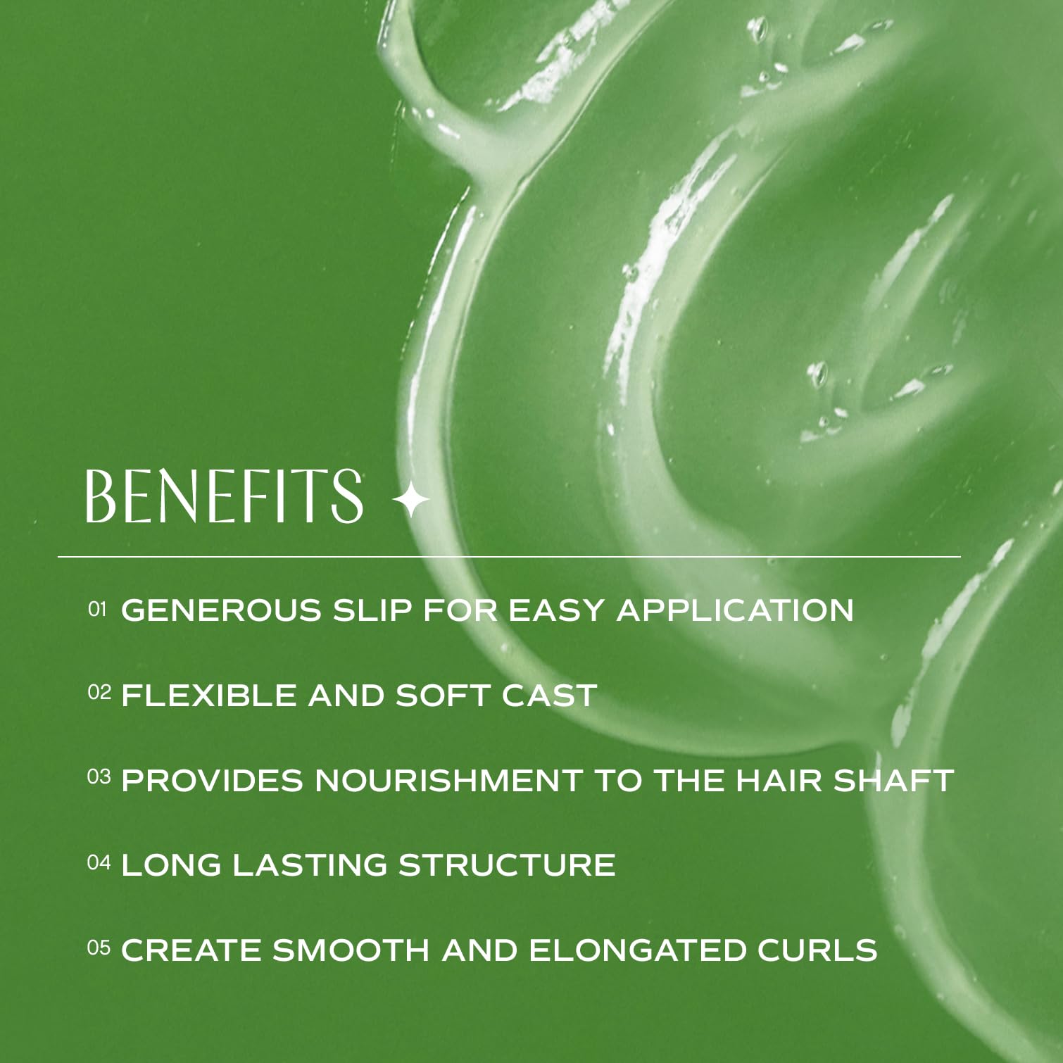 Innersense non toxic clean beauty curl memory gel packaging texture closeup