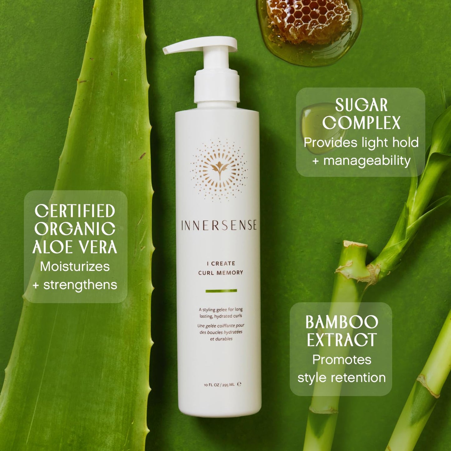 Innersense Organic Beauty professional styling gel for coily and coarse hair