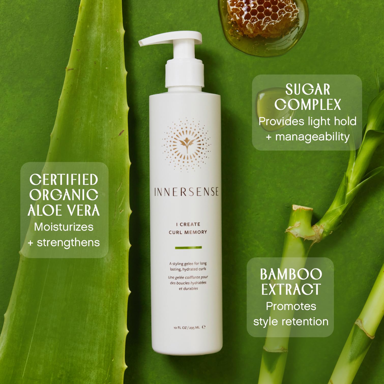 Innersense Organic Beauty professional styling gel for coily and coarse hair