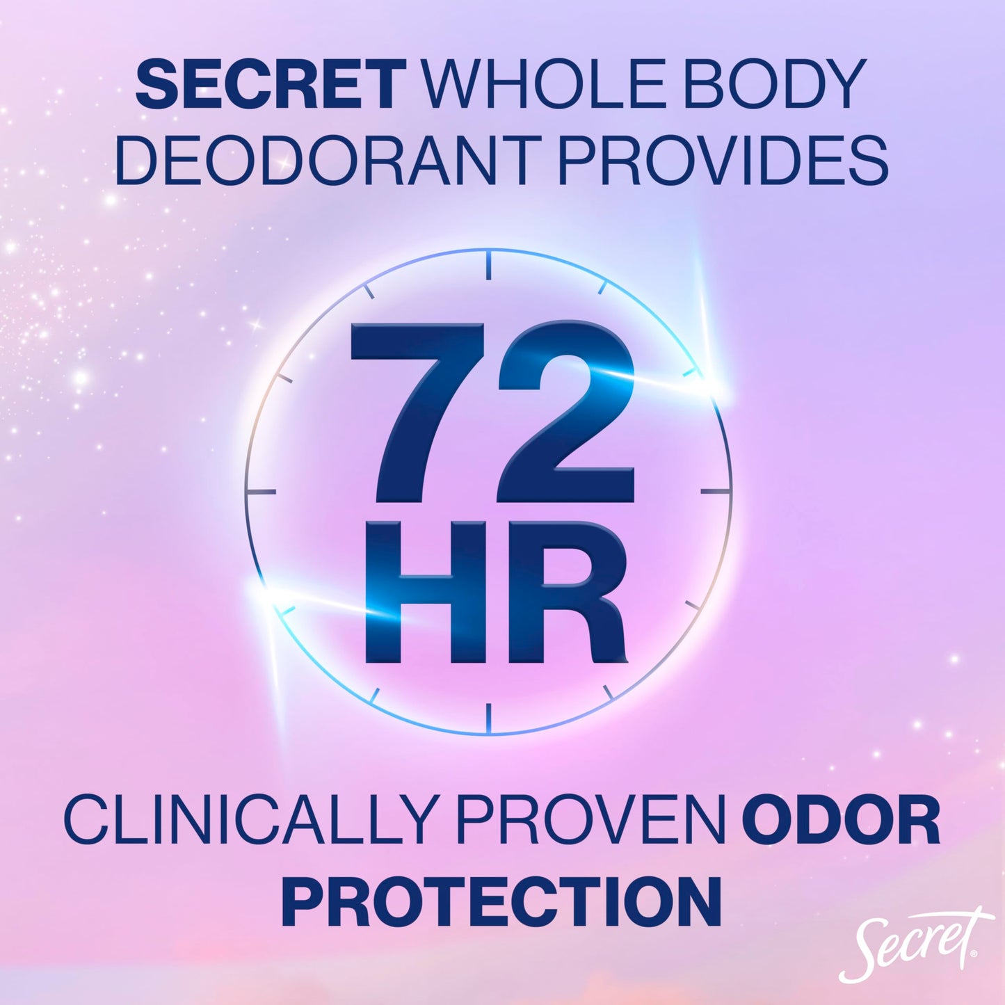 Secret light and fresh scent deodorant stick