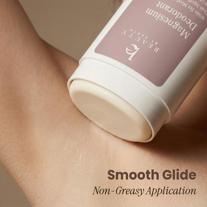 Beauty by Earth organic magnesium deodorant for sensitive skin lifestyle shot