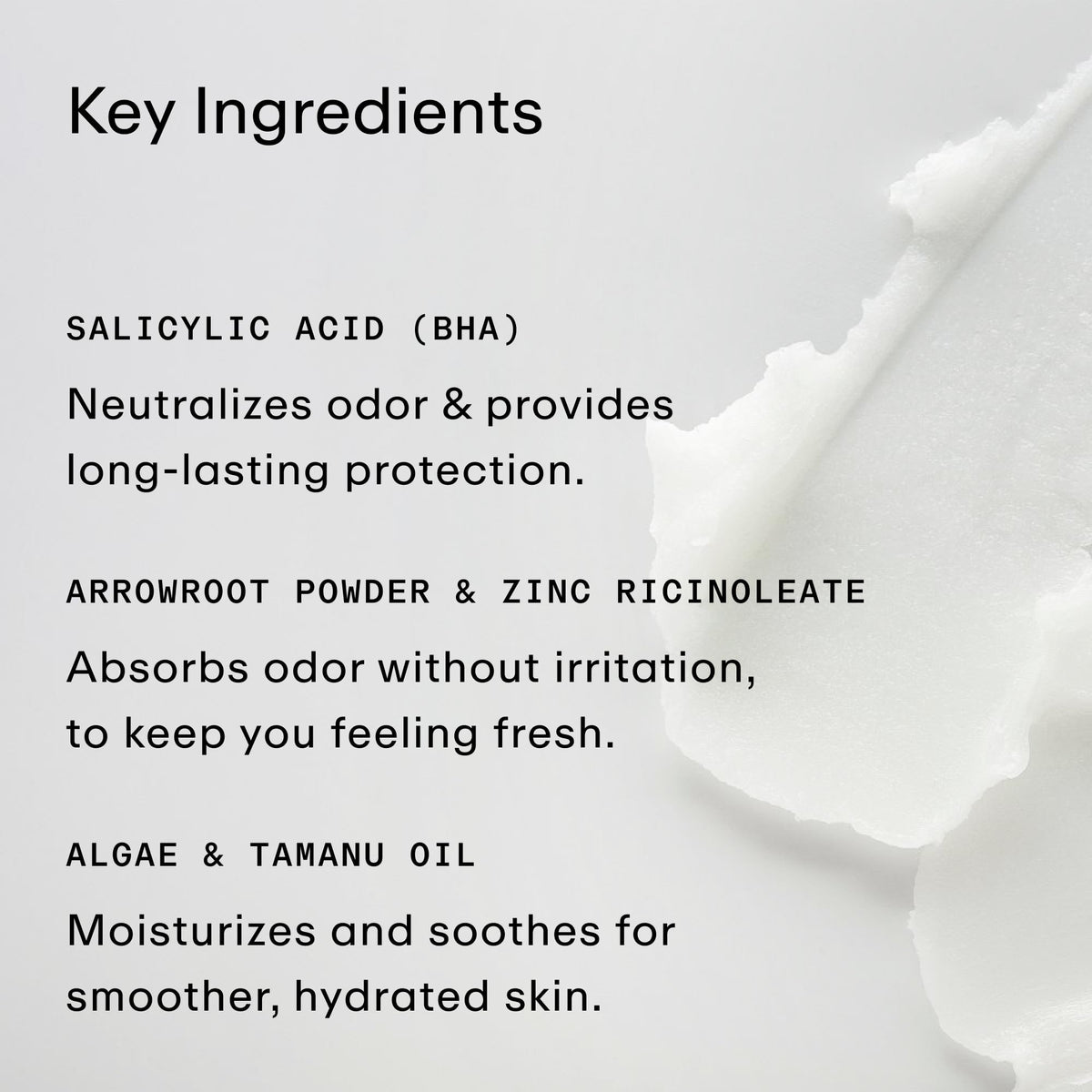 Phlur Vanilla Skin Natural Deodorant open cap showing texture