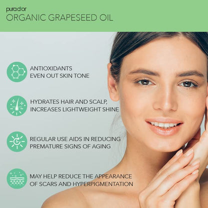 Unscented hexane free liquid moisturizer bottle showing clean beauty product labeling