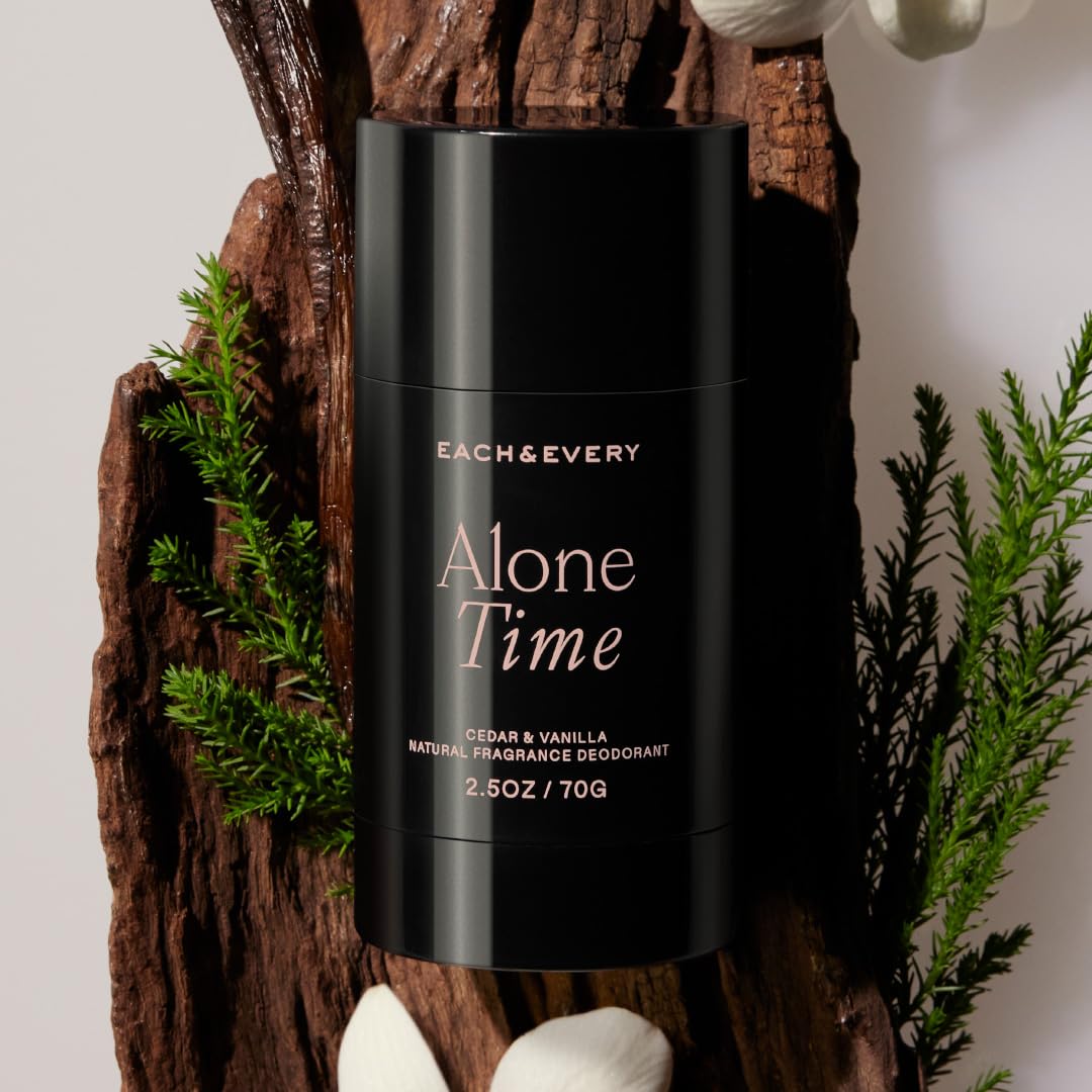 Each And Every deodorant lifestyle setting with natural ingredients