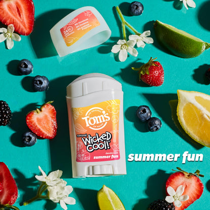 Tom's of Maine Wicked Cool daily underarm deodorant for boys and girls