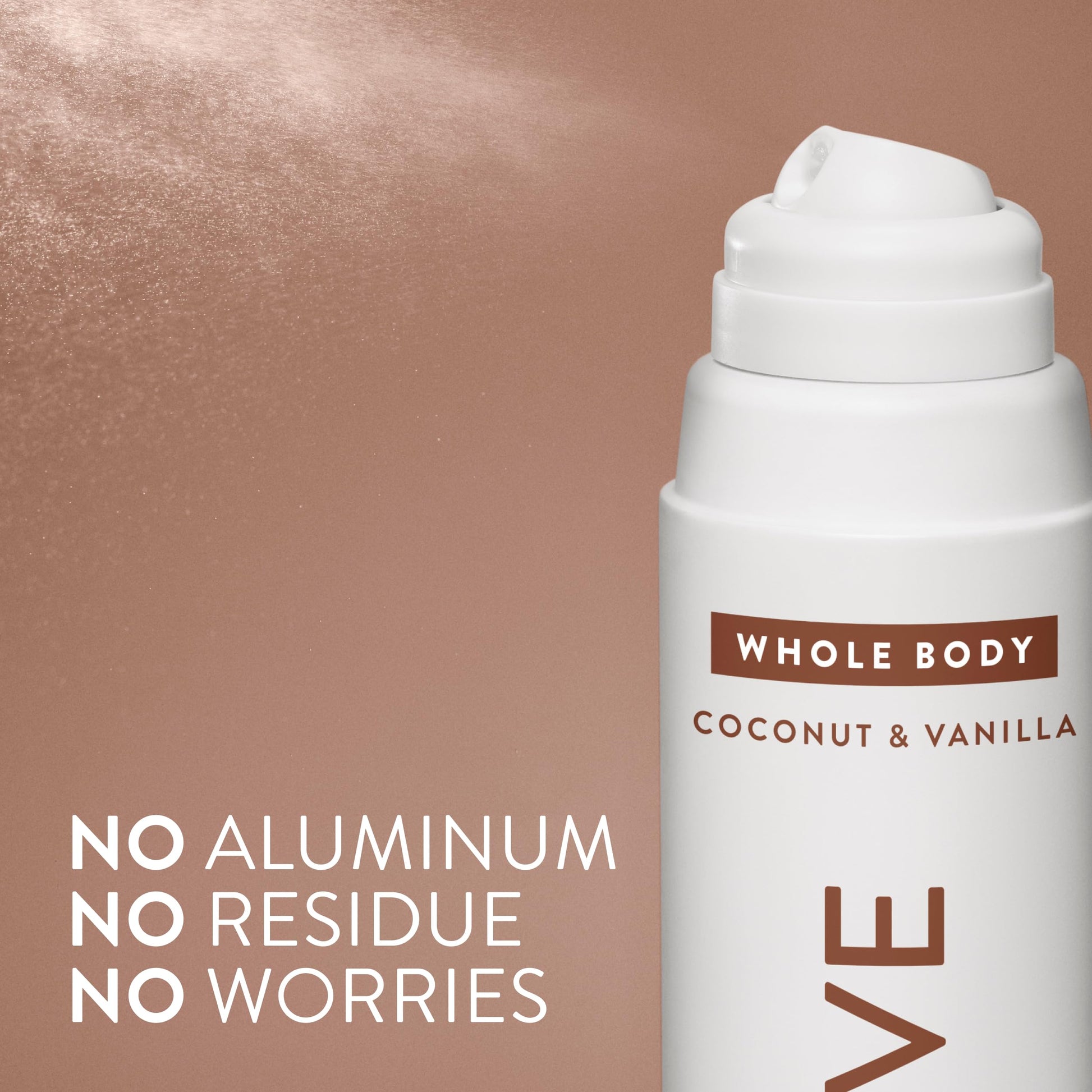 Close up of Native whole body spray nozzle