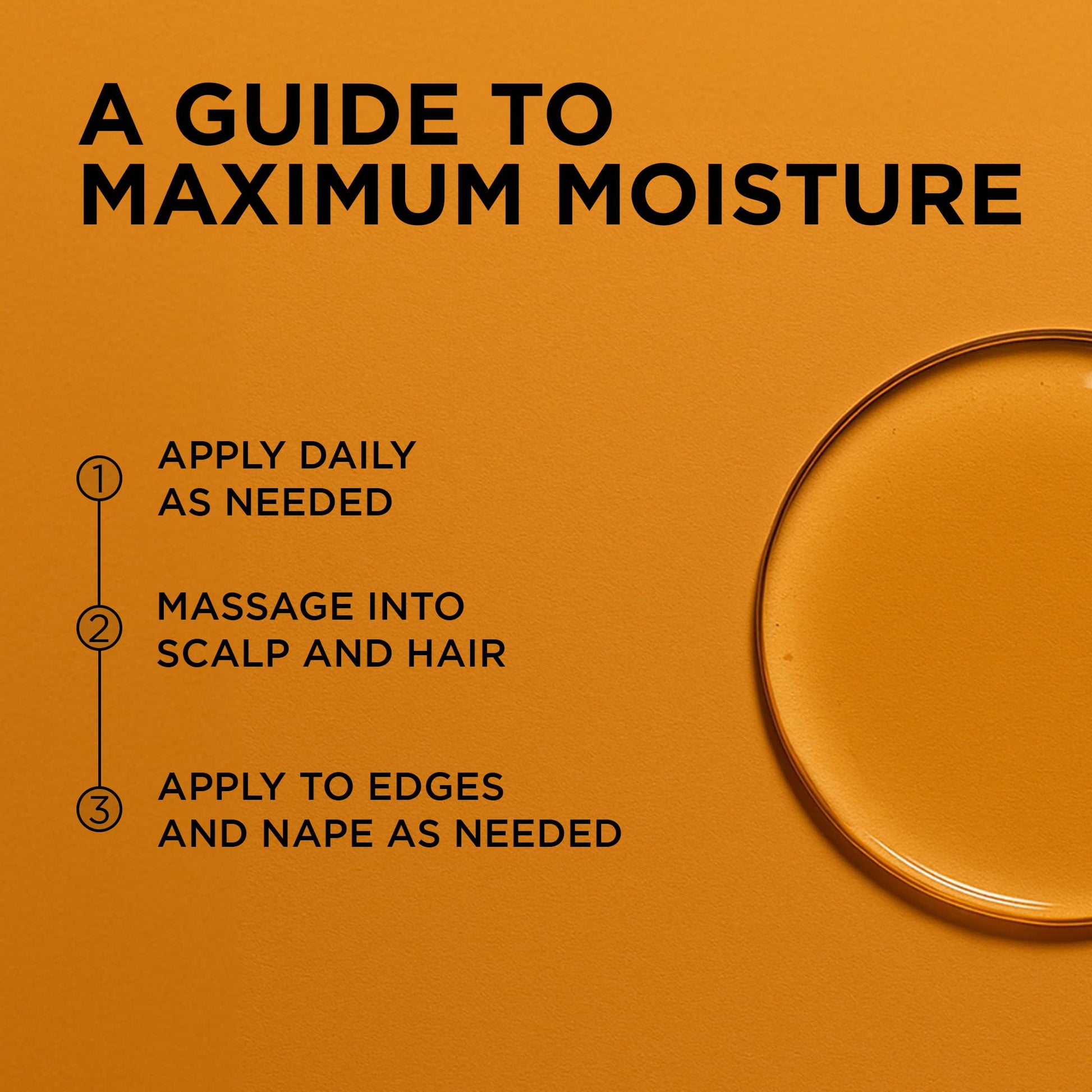 Non greasy scalp relief oil with tea tree and soybean oil components