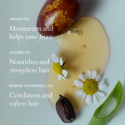 RŌZ Santa Lucia lightweight oil texture being applied to beautiful hair ends