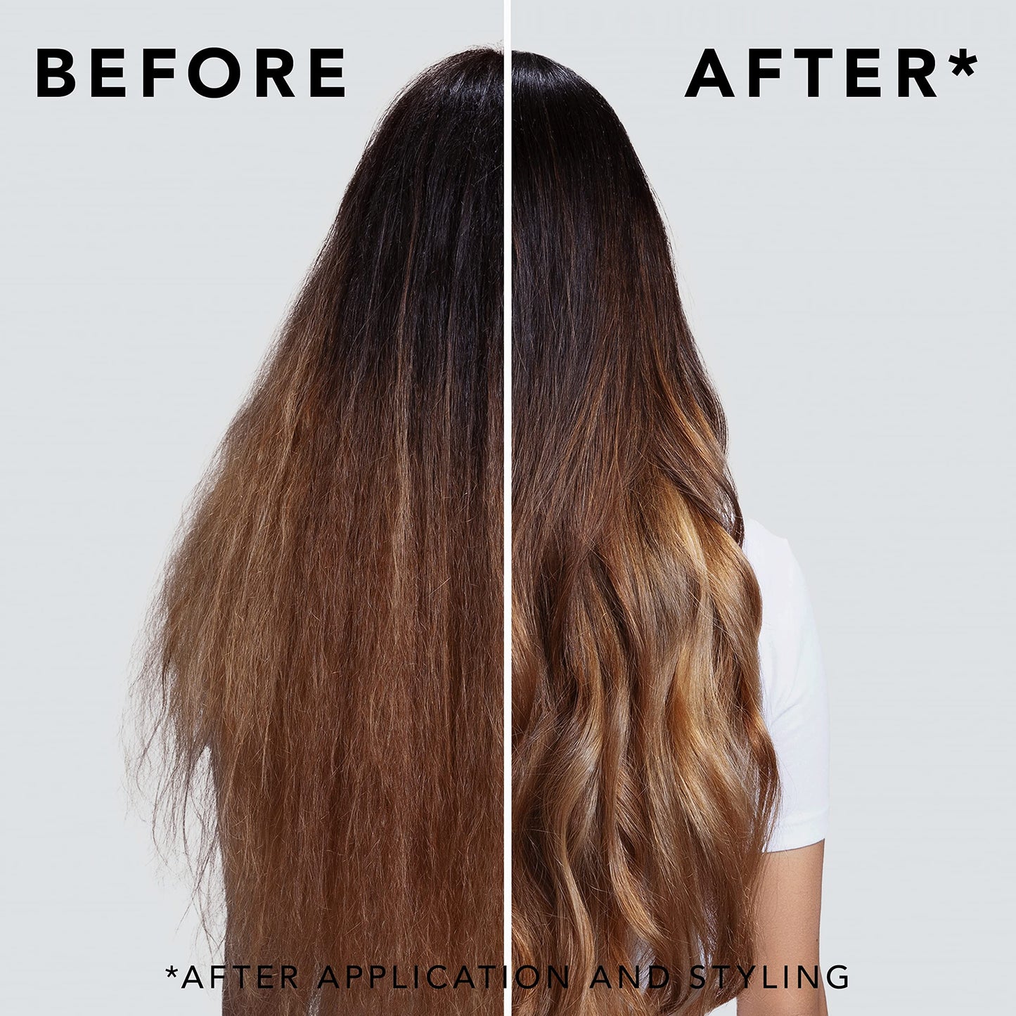 Sebastian Professional weightless hair oil treatment formula being applied for frizz control