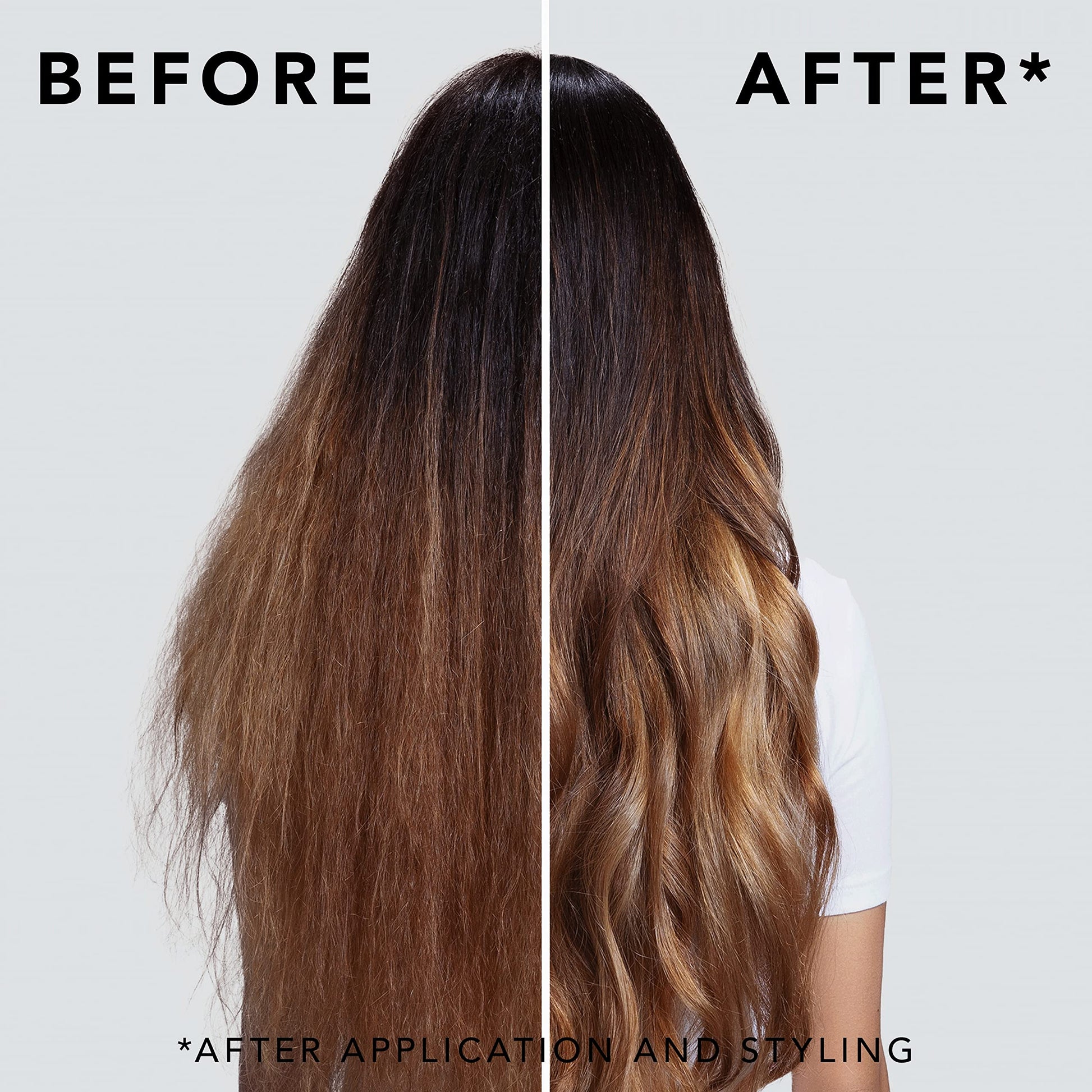 Sebastian Professional weightless hair oil treatment formula being applied for frizz control