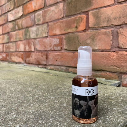 Vegan silicone complex hair treatment by R+Co for softening strands