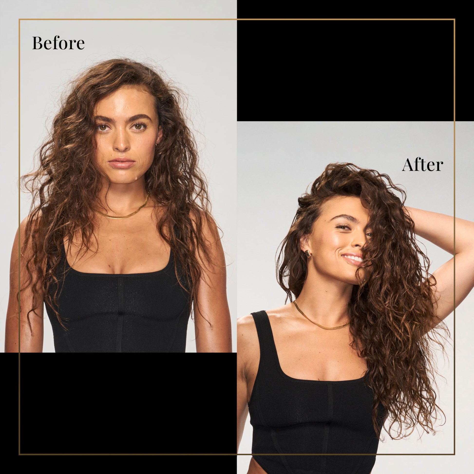 Close up of Tresemme A-List Collection bonding oil label