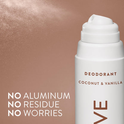 Close up of Native branding on white canister