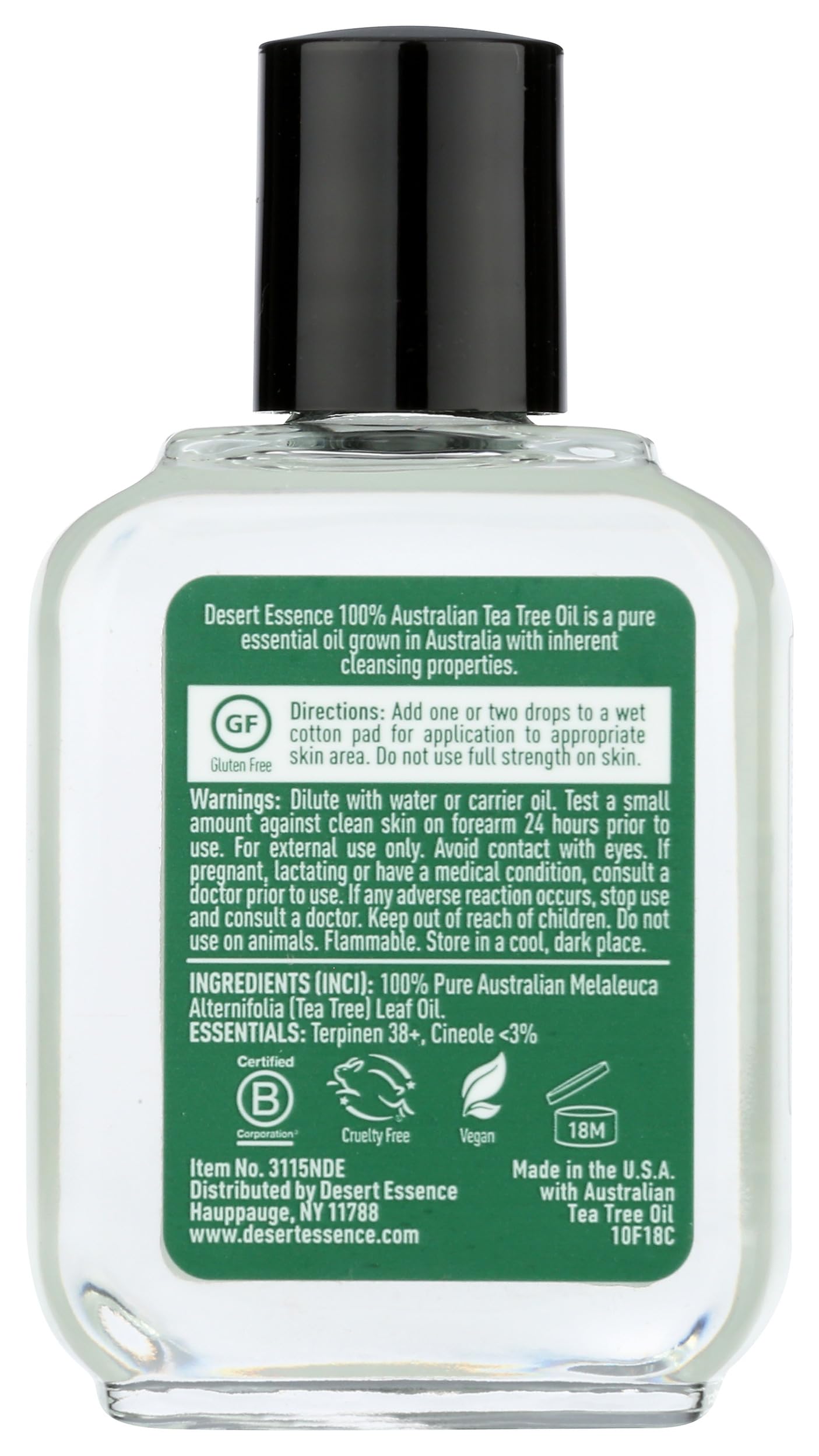Desert Essence therapeutic grade essential oil for acne prone skin
