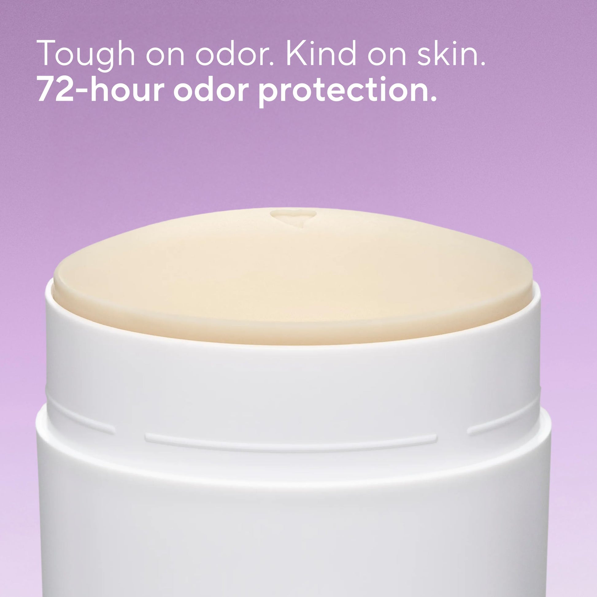 Back label of Native Lilac and White Tea deodorant showing ingredients