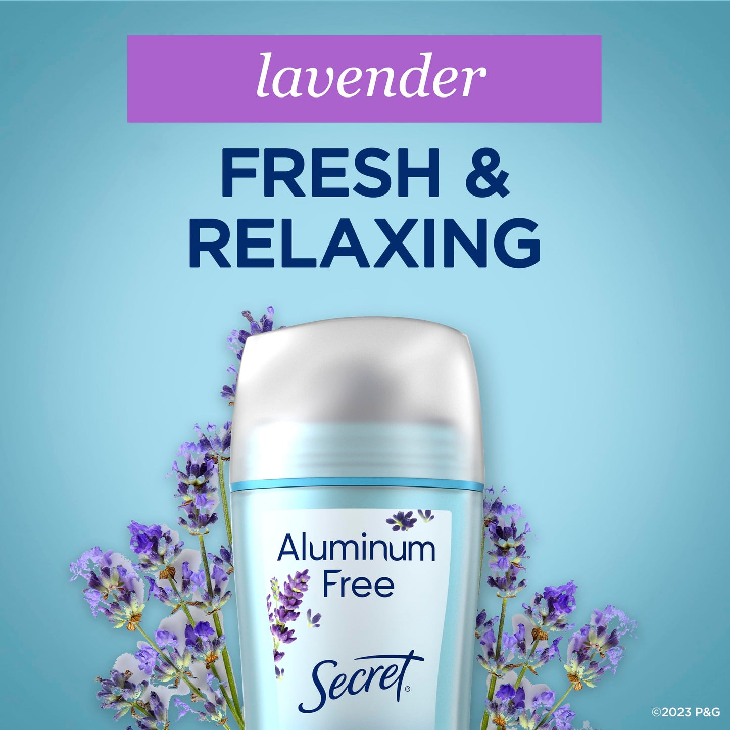 Secret daily underarm odor protection clear application dry stick for sensitive skin