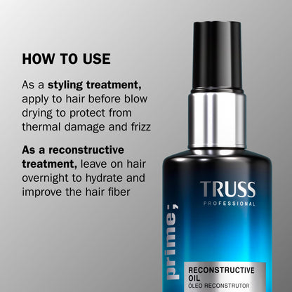 Authentic USA imported TRUSS professional hair oil for frizz control treatment