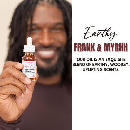 NappStar aromatic hair fragrance for dreadlocks showing the 1 fluid ounce premium packaging