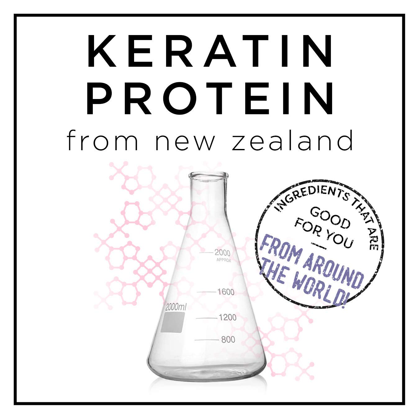 Textured shot of the clear non greasy smoothing hair oil being poured from the vial.