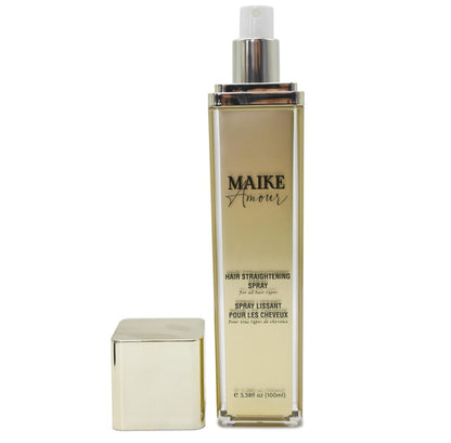 SHAEIO heat protection spray for hair showcasing the styling nozzle applicator on a white background