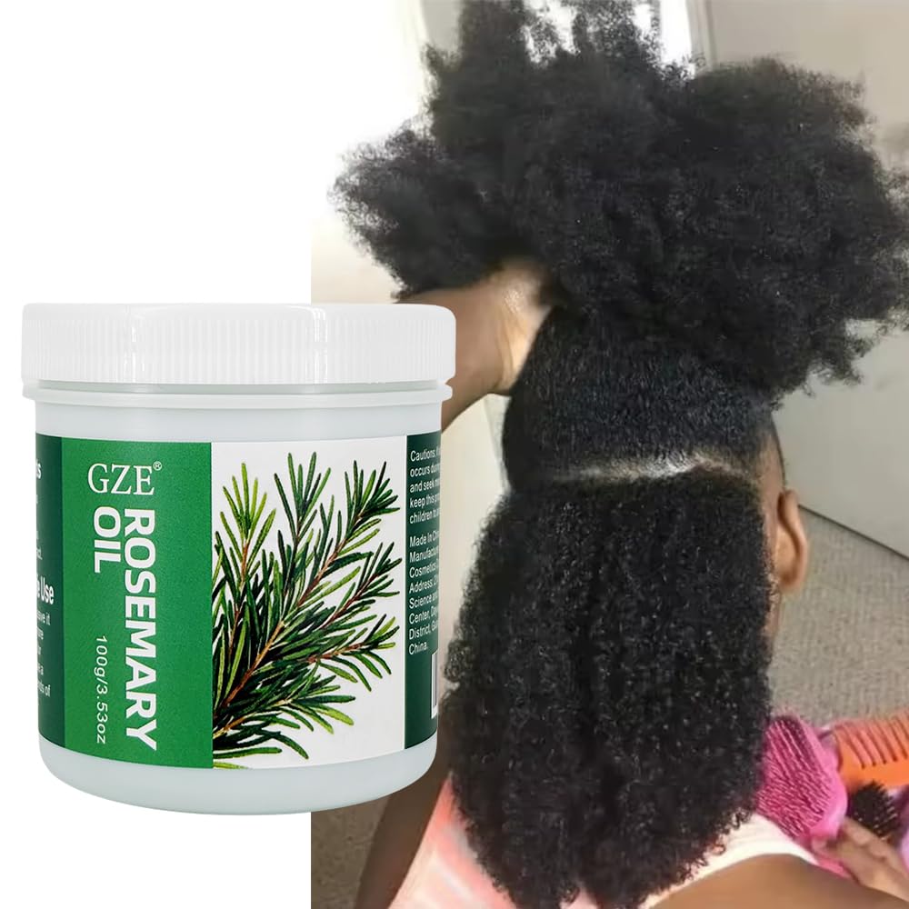 Authentic GZE imported USA beauty skincare rosemary grease for scalp vitality