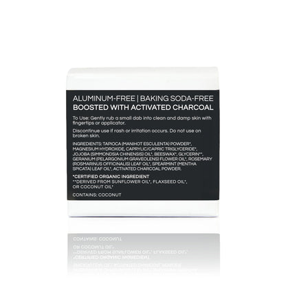 Little Seed Farm natural aluminum free deodorant paste texture inside open jar