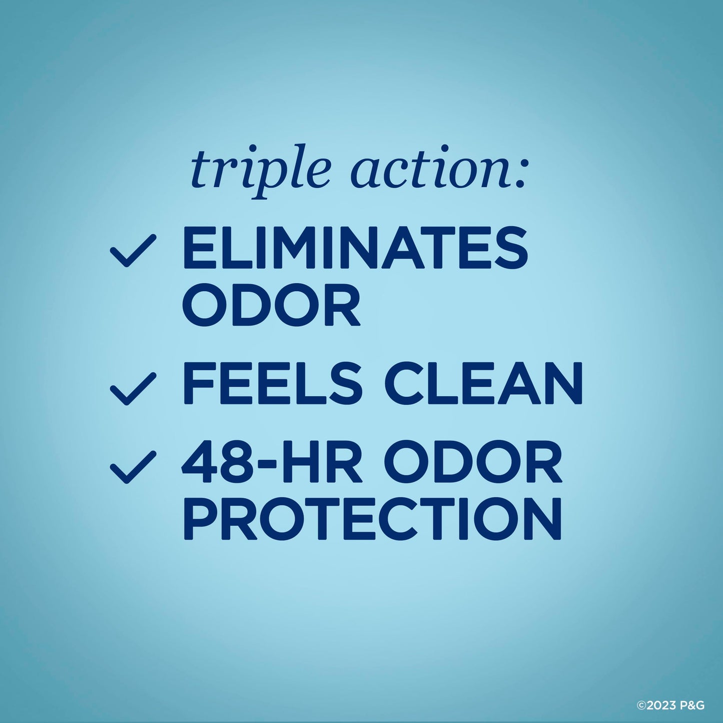 Secret 48 hour odor protection dry solid stick