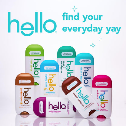 Hello Unicorn deodorant for women and girls
