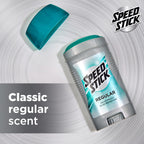 Speed Stick 24 hour odor protection clear gel deodorant sticks multipack.
