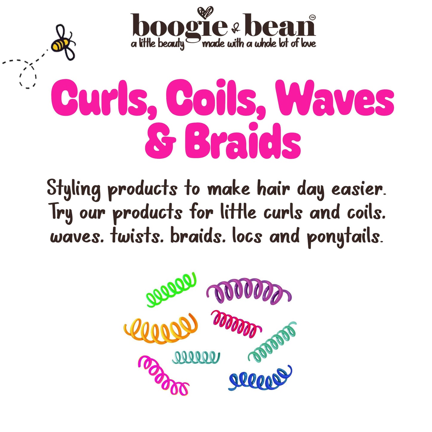 Healthy kid hair routine using protective natural detangling oils