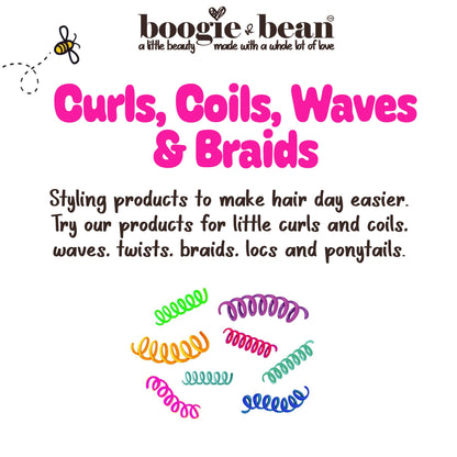 Healthy kid hair routine using protective natural detangling oils