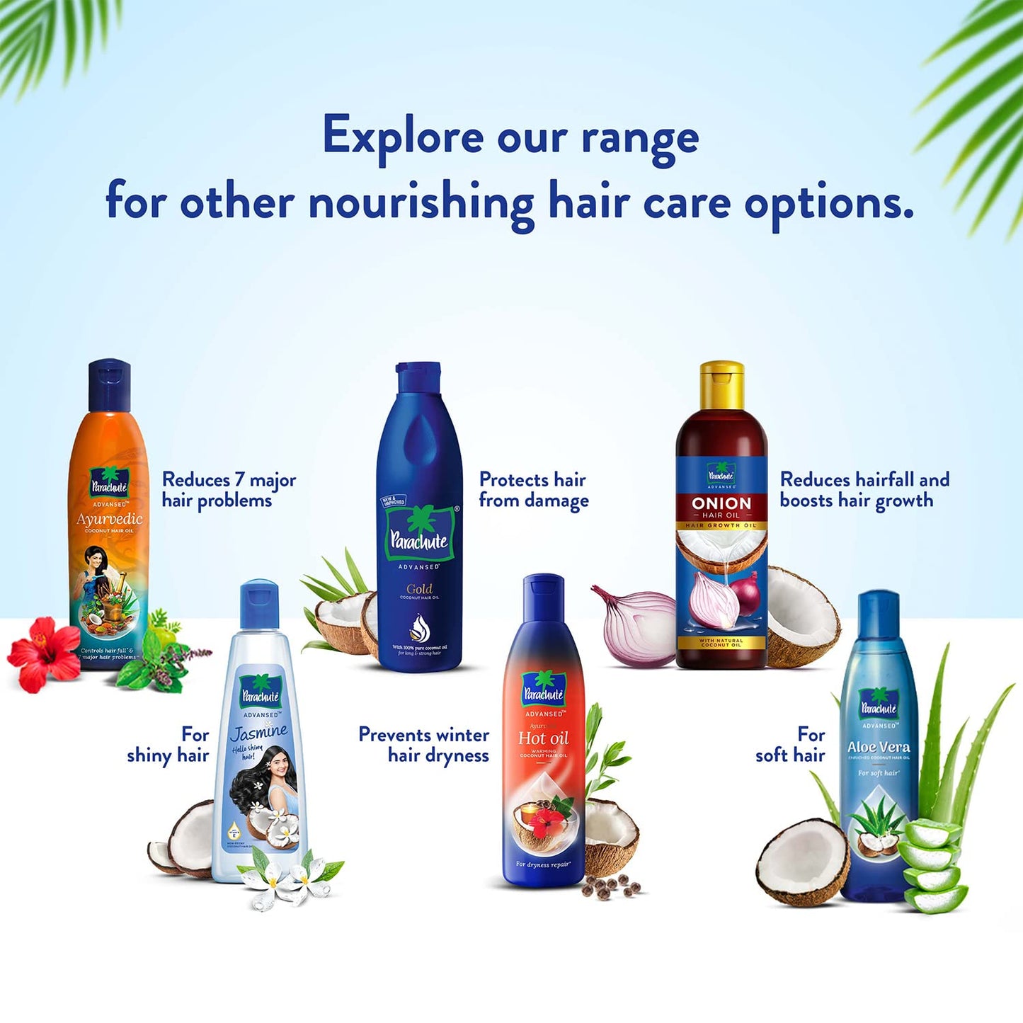 Vitamin E enriched deep conditioning oil application on dark hair