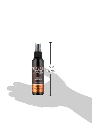 Authentic imported Rucker Roots hair shield spray package highlighting its anti-frizz and moisture lock capabilities.