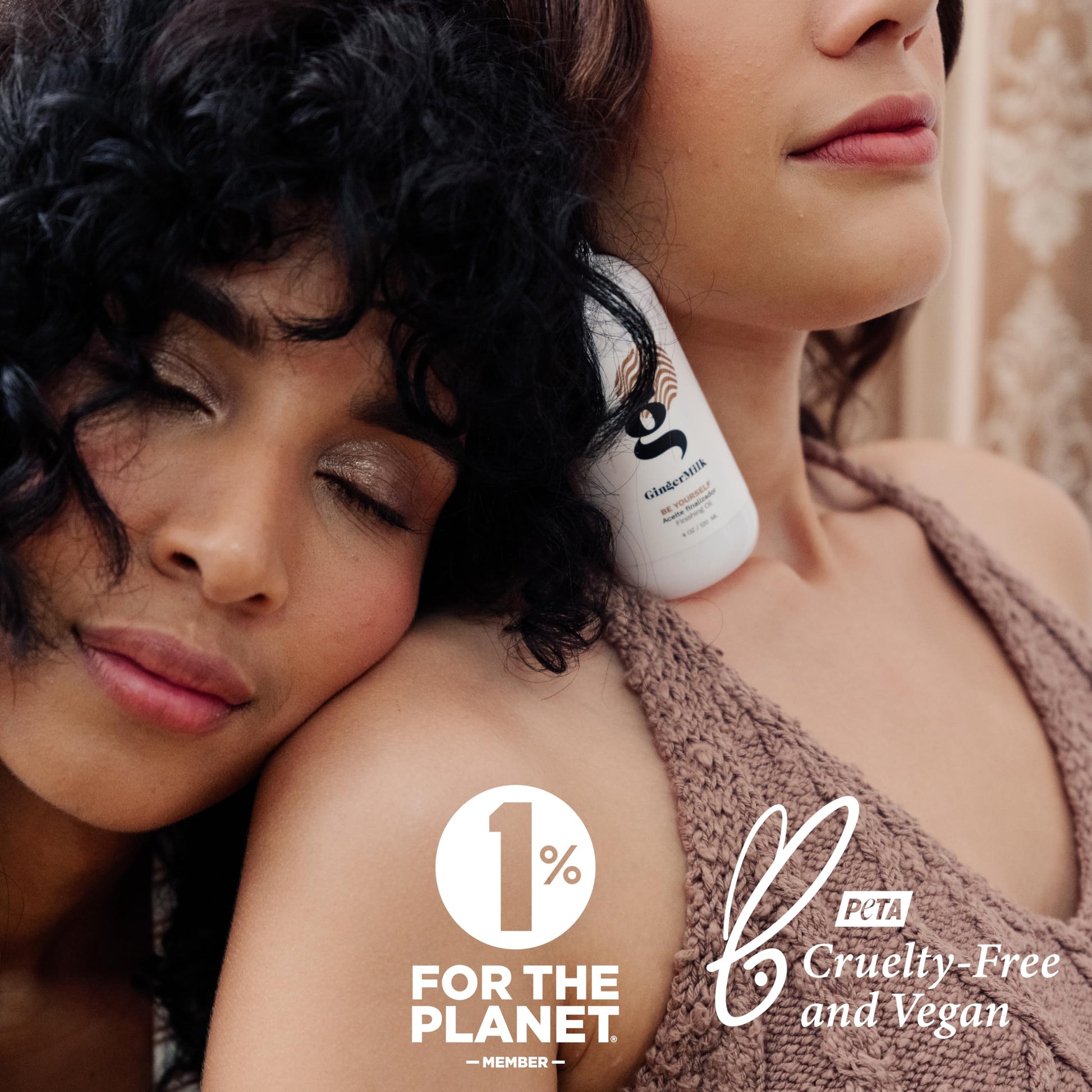 Natural oil based formula for sealing moisture in curly and coily hair patterns.