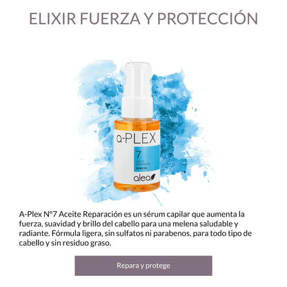 Alea A-Plex Number 7 lightweight hair oil serum for frizz control