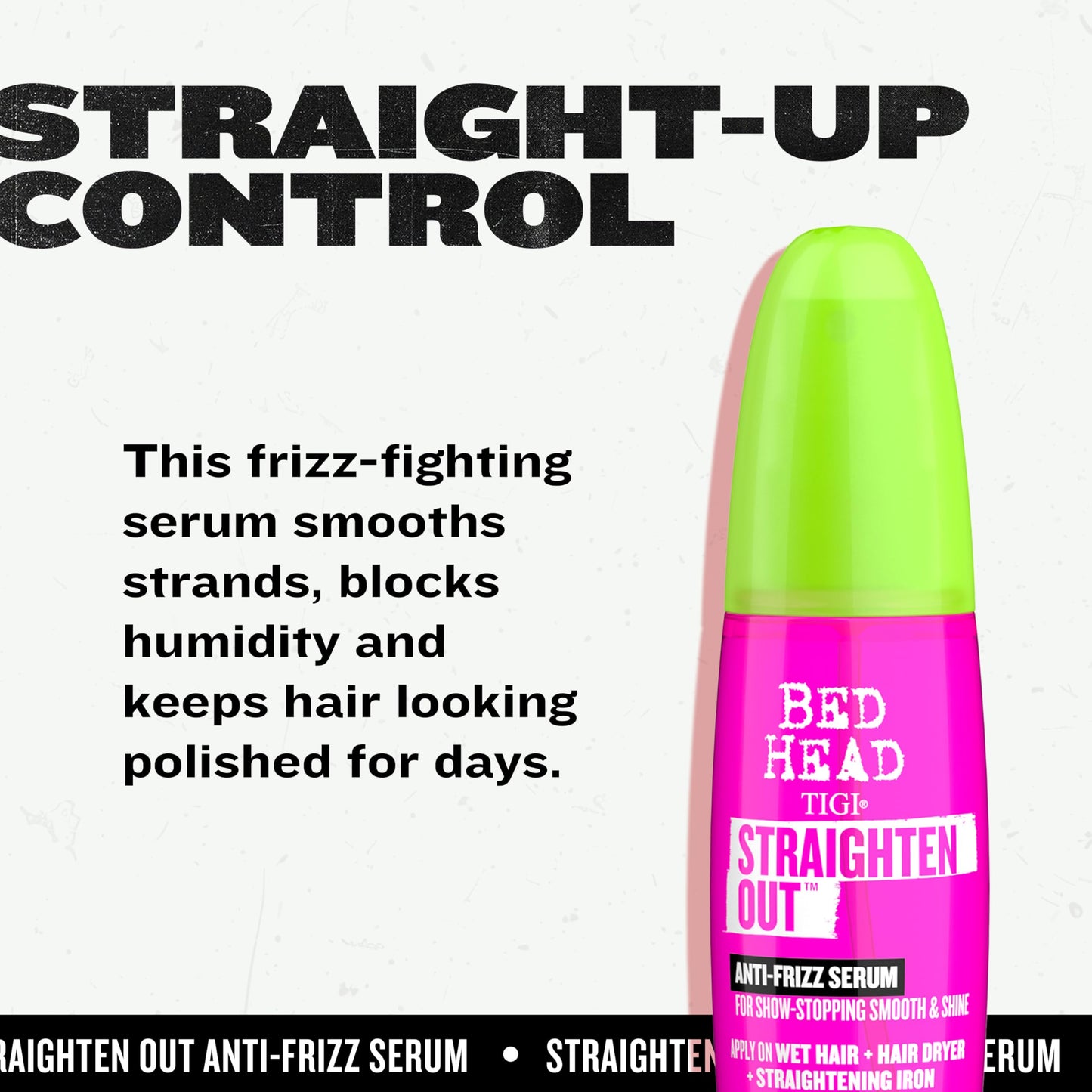 Imported USA beauty product for shiny straight hair styling