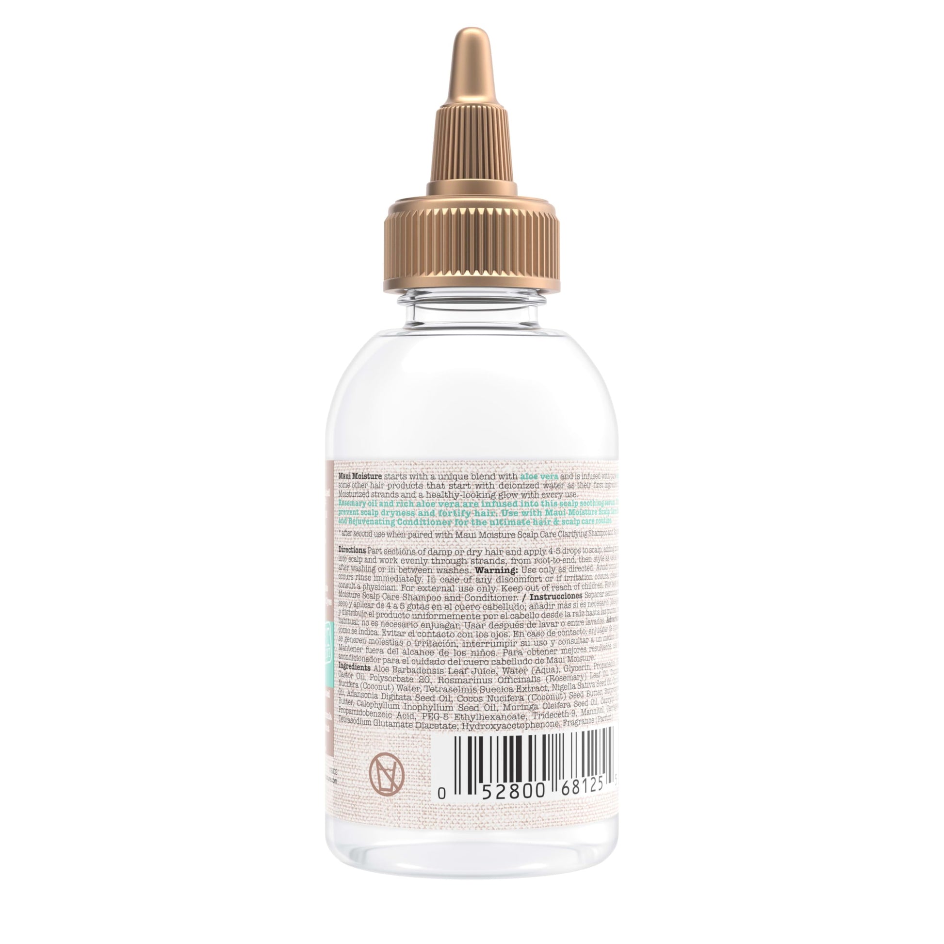Maui Moisture imported vegan scalp serum for frizz control