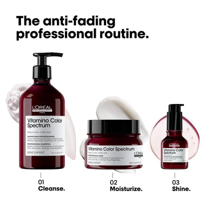 Professional L'Oréal Professionnel Vitamino Color Spectrum hair treatment bottle standing upright