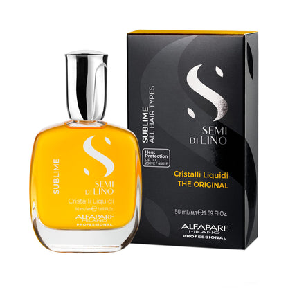 Alfaparf Milano illuminating serum bottle displaying the authentic vegan formula label.